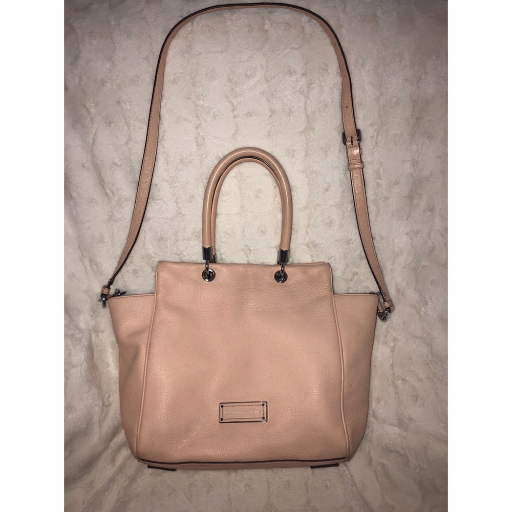 Large Marc Jacobs Too Hot To Handle Peach Satchel